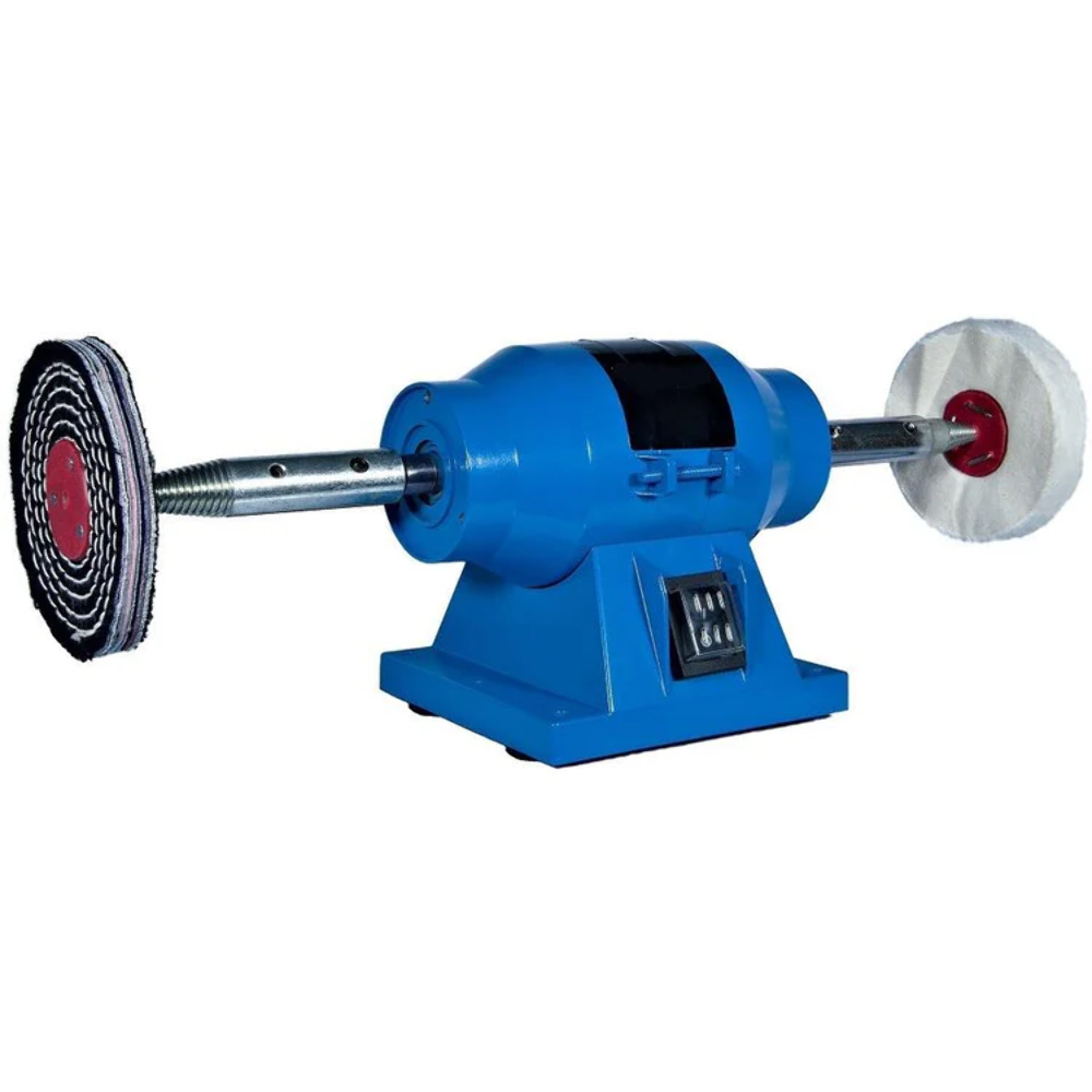 Bench Grinder Polisher 6" 150W Polisher With ProMax 4" Metal Polishing