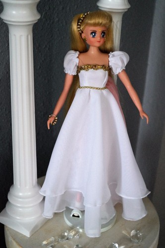 Sailor Moon Princess Serenity Dress ONLY NO DOLL OOAK Custom Deluxe 11.5 inch - Picture 3 of 12