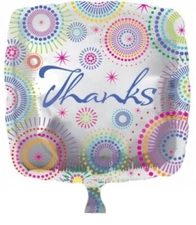 Thanks Thank you Friend Present Gift Party Celebrate Foil Helium Balloon #17963
