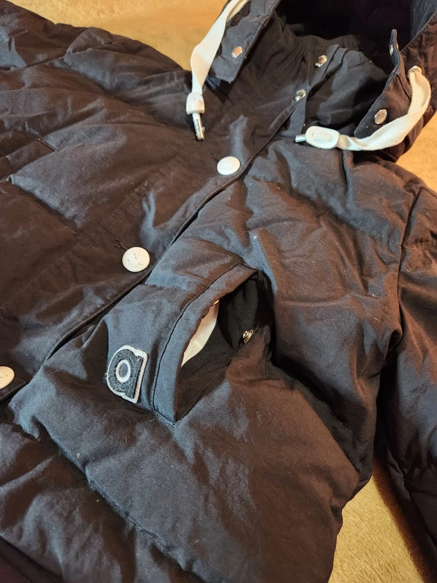 Vintage Men s Adidas Originals A.039 Down Puffer Parka Jacket Black Size 38 S M