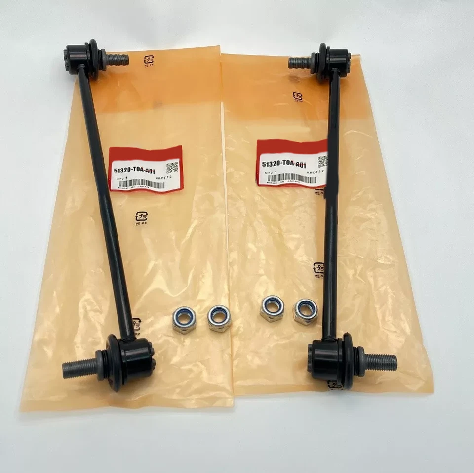 Extremos de barra estabilizadora delantera OEM 2 piezas para Honda CR-V 07-12 2007-2016 Acura RDX Foto 2 de 4