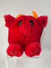 Puffkins 1990s Plush with Tag Red Devil
