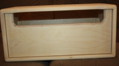 rawcabs Matchless Dizzy 30 dove tail joint cutom built pine head cabinet project