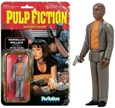 Funko Reaction Pulp Fiction Marsellus Wallace Action Figure, 3.75''