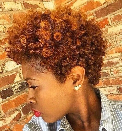 afro short wig