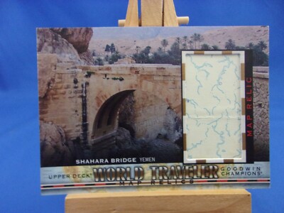 Goodwin Champions 2019 World Traveler Map Relic Shahara Bridge Yemen WT-197