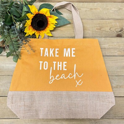 GROSSE STRANDTASCHE - Take Me To The Beach, Strandtasche, Familien Strandtasche, Reisetasche