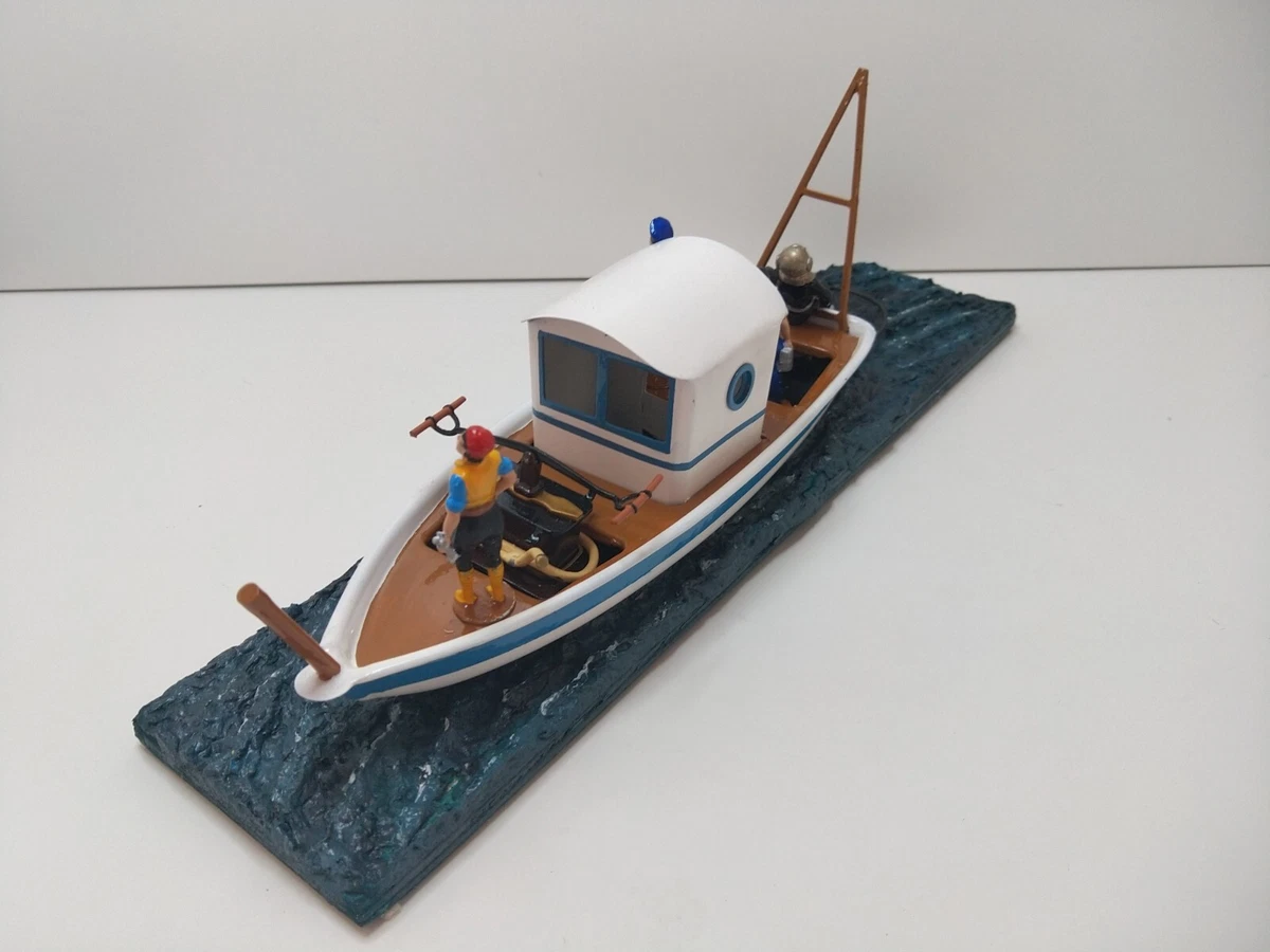 Ancien Jouet Bateau Miniature Italie - Années 50/60, Plastique, état D'époque