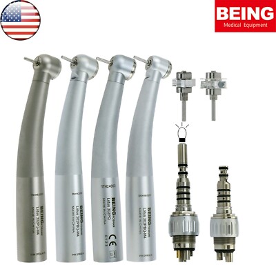 US BEING Dental High Speed Handpiece Fiber Optic fit KAVO Multiflex LED Coupler