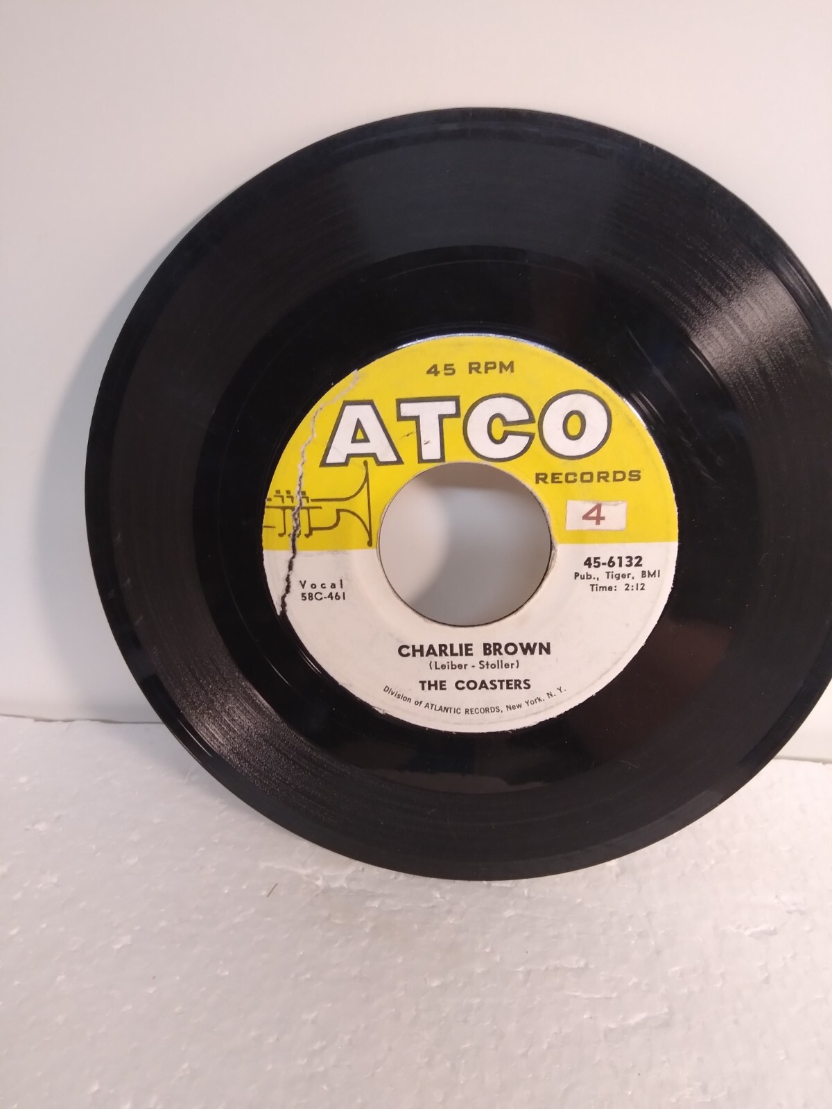 The Coasters Three Cool Cats Charlie Brown 45 EBay
