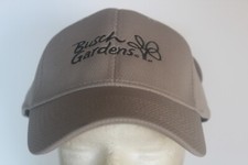 Busch Gardens Khaki Absorband Ball Cap Hat