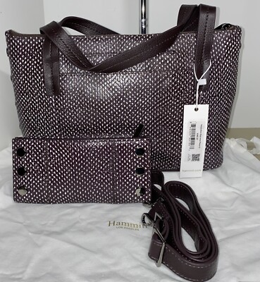 Hammitt Addie Medium  Crossbody Espresso Reserve Bag & 110 North Wallet Set NWT!
