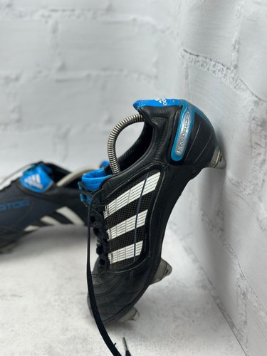 Botines de fútbol Adidas Predator para hombre muy raros negros talla 40 EE. UU. 7 2010 - Imagen 7 de 24