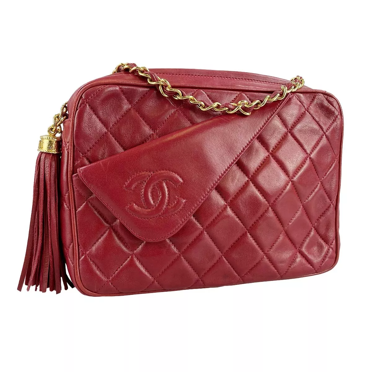 Chanel Classic Flap Bag Medium Lambskin Leather – l'Étoile de Saint Honoré