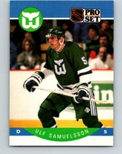 1990-91 Pro Set #109 Ulf Samuelsson NM-MT Whalers