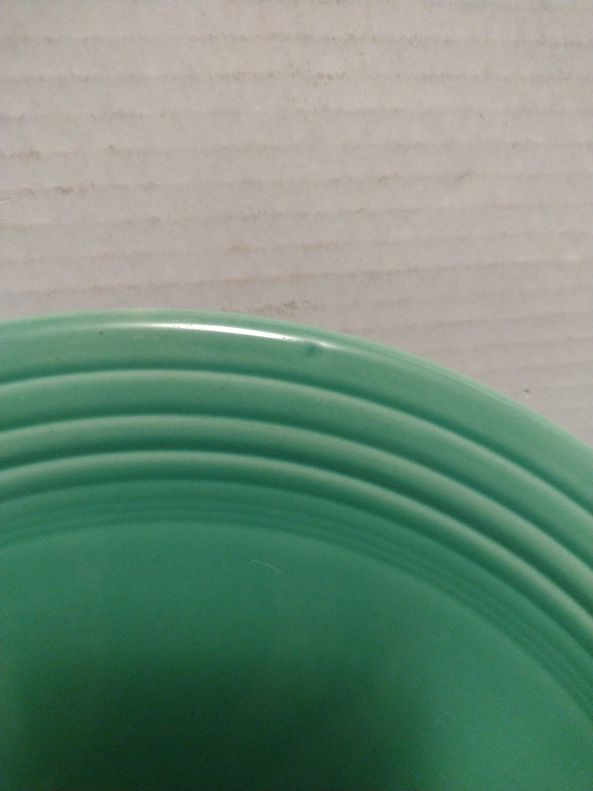 Vintage Fiesta HLC 12" Green Round Platter, or Chop Plate Fiestaware