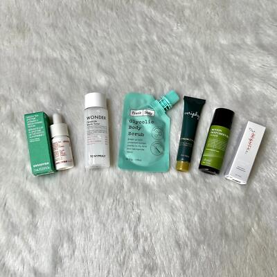 NEW Skincare Travel Bundle Exfoliating Brightening Moisturizing Veriphy & More
