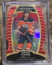 2019-20 Upper Deck Allure Red Rainbow Die Cut Set (1-100) Stars & Rookies