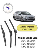 LIMPIAPARABRISAS PARA SUBARU IMPREZA (ESCOTILLA) 2017-2022