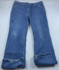 Vintage Levi's 517 Boot Cut Denim Jeans Mens 38x32 Blue