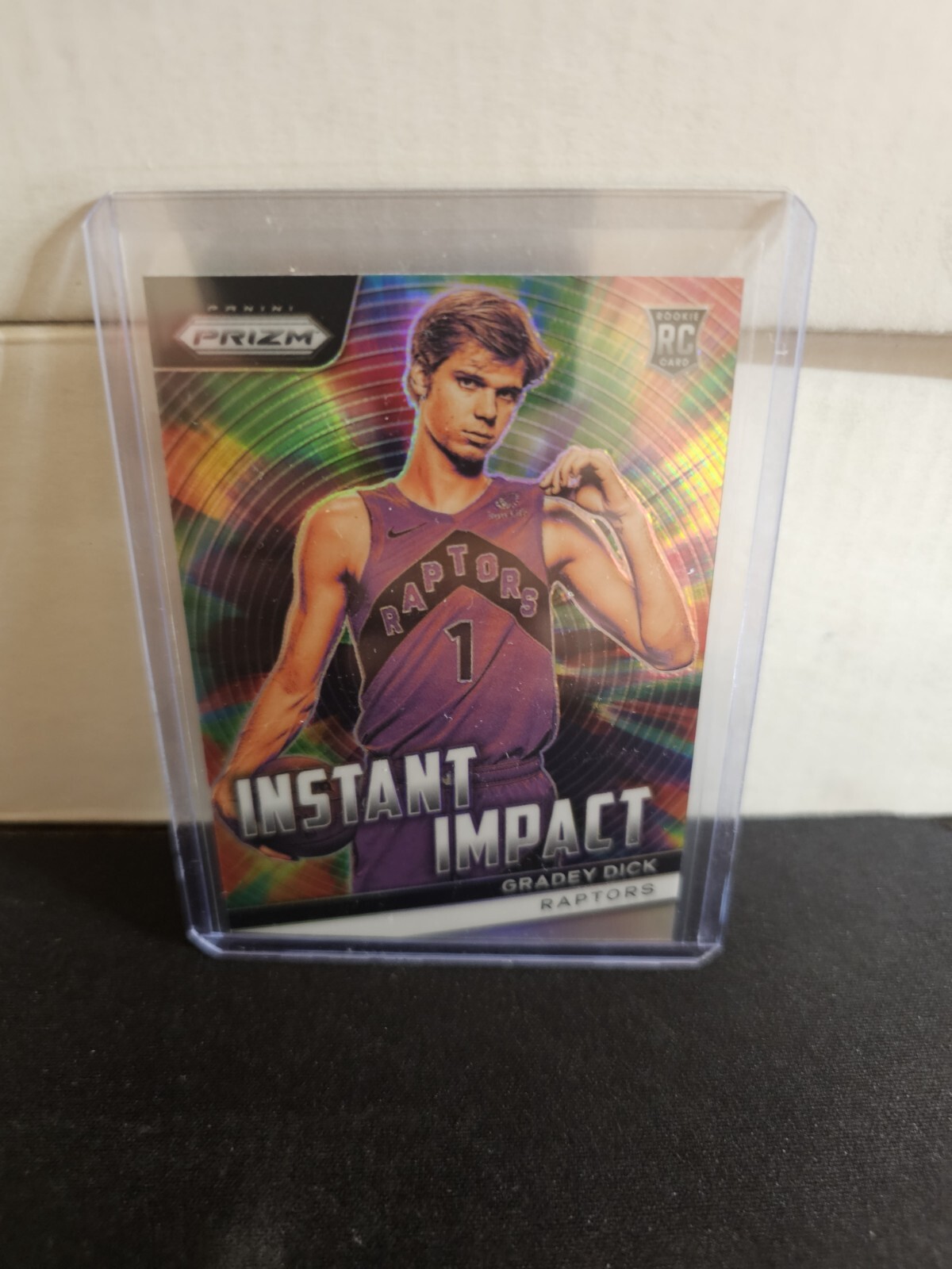2023-24 Panini Prizm #20 Gradey Dick Instant Impact Prizm Green RC Rookie Card