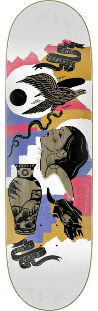 SANTA CRUZ Dressen Seeker 9" - Skateboard Deck