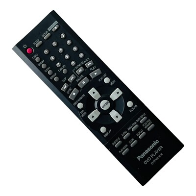 #ad Panasonic DVD Remote Control EUR7621010 Black Has Been Tested $12.25