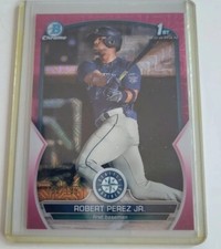 2023 Bowman Robert Perez Jr 1st Purple /199 Mariners Prospect 
