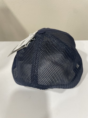 Volcom Snapback Adjustable Trucker Hat Baseball Cap in Navy Blue and Pink - Picture 5 of 8