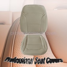 2016-2019 For Ford Explorer Driver Side Bottom Top Perf Leather Seat Cover Tan 2016-2019 For Ford Explorer Driver Side Bottom Top Perf Leather Seat Cover Tan