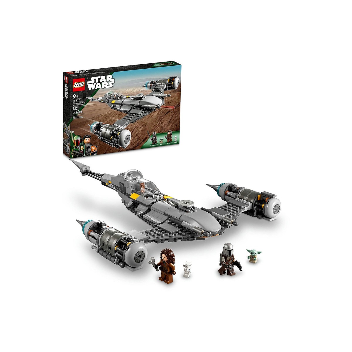 LEGO 6378930 Star Wars The Mandalorians N-1 Starfighter 75325