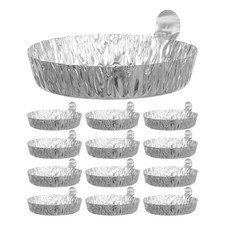 50 Pcs Lab Weighing Dishes Aluminium Foil Pan Laboratory Supplies