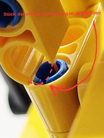 Lego Technic 42030 Volvo L350F Wheel Loader Wheel Loader Remote Control Also Curves