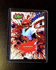 Joe Burrow 1/1 Refractor 2025 Wild Card Rare SP Cincinnati Bengals NFL QB 1 of 1