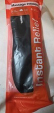 NEW stepprs. Instant Relief Massage Insoles - BLACK Size US Men 8 Women 9