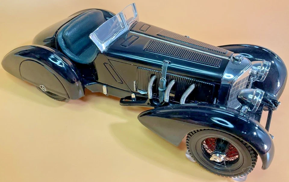 MERCEDES SSK CMC COUNT TROSSI DIECAST CAR 1932 GERMANY RARE - Image 3 of 4