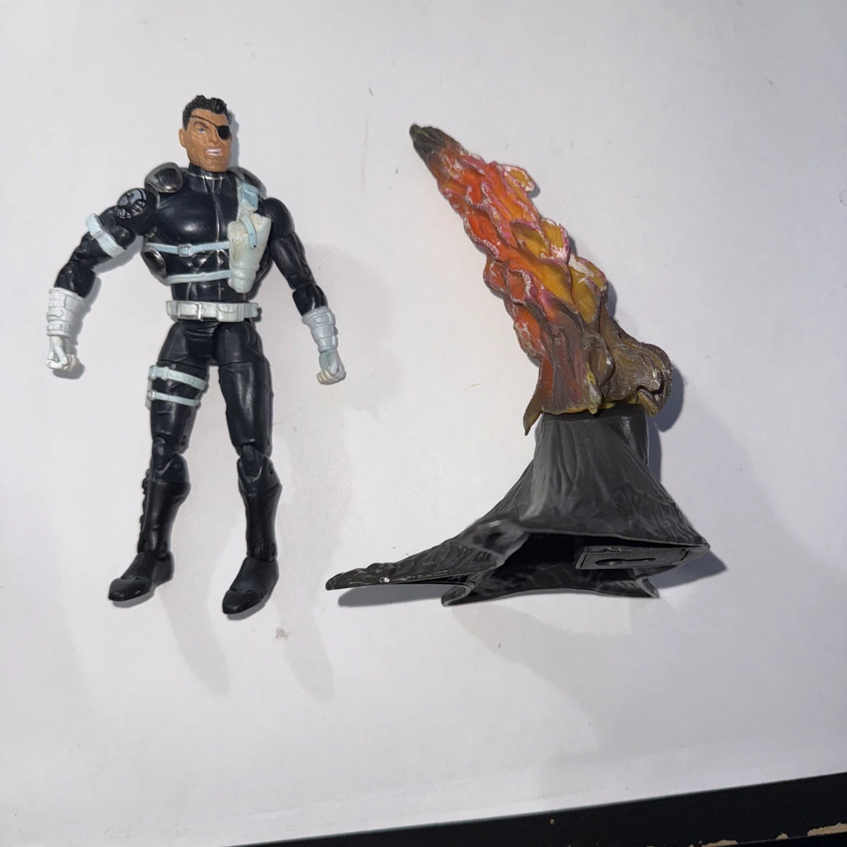 Figurine Nick Fury Marvel Legends Series V – Toy Biz 2003, N°70389, Neuve