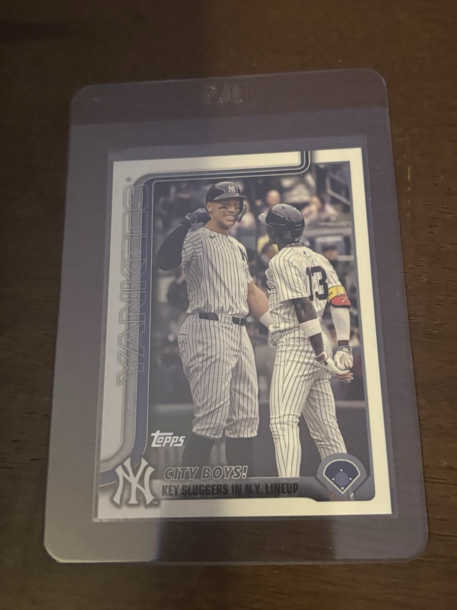 2025 Topps Update City Boys Veteran Combo Judge/Chisholm #US85