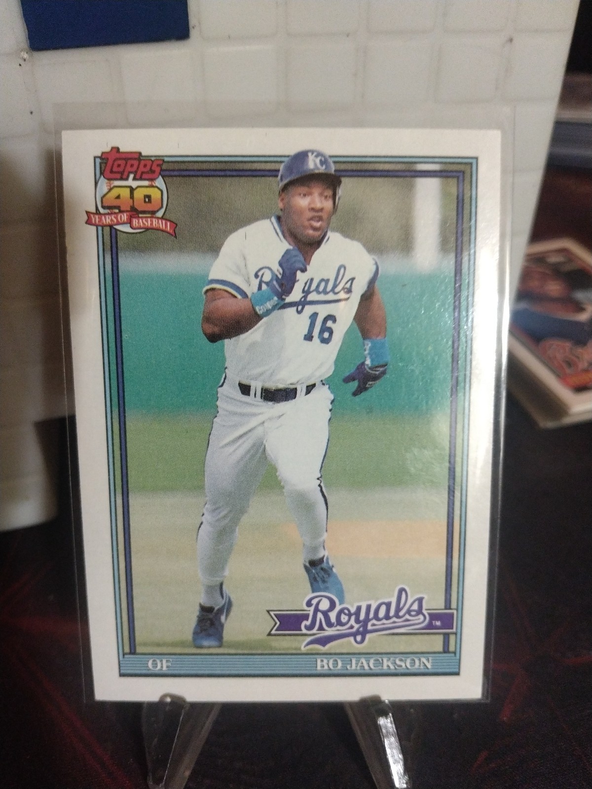 1991 Topps - Bo Jackson #600 Collector's Edition (Tiffany)