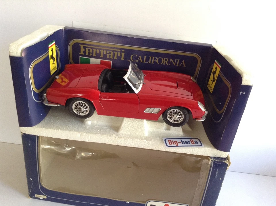 🔥Lot vintage🚗 POLISTIL TONKA FERRARI CALIFORNIA 1/16 TG 🔥🔥✨BLACK FRIDAY ✨🍂☕ - Immagine 2 di 4