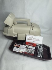 VTG Plano 5001 Brown Beige Removeable Tray Sewing Craft Fishing Tackle Box Case