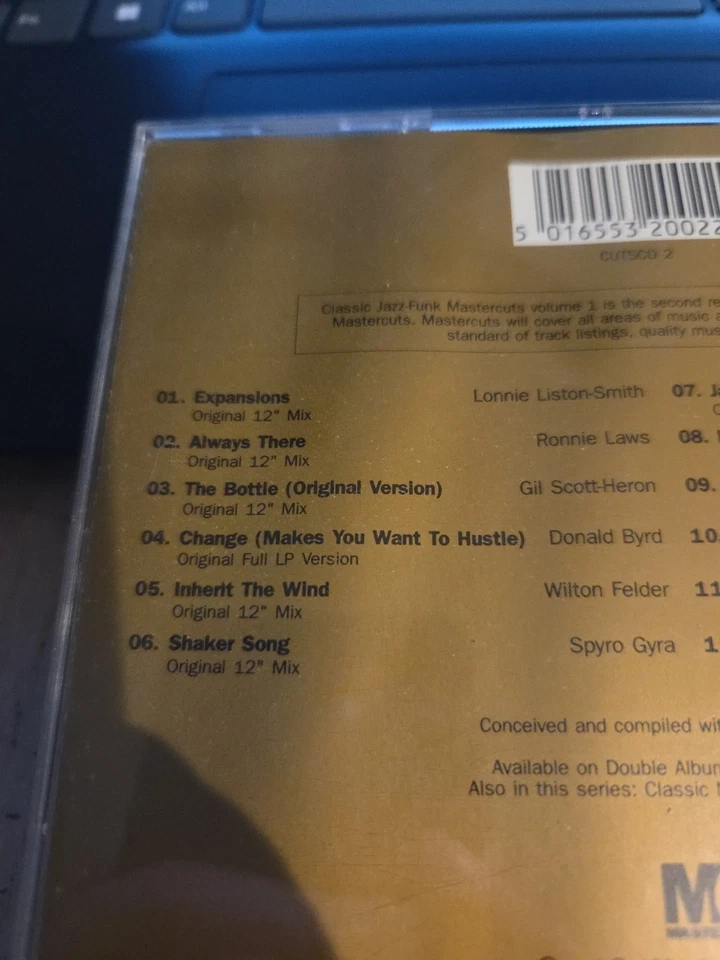 626 - Definitive Classic Jazz-Mastercuts том 1 ~ CD ~ 1991 ~ Azymuth/Wilton Felder - Изображение 2 из 4