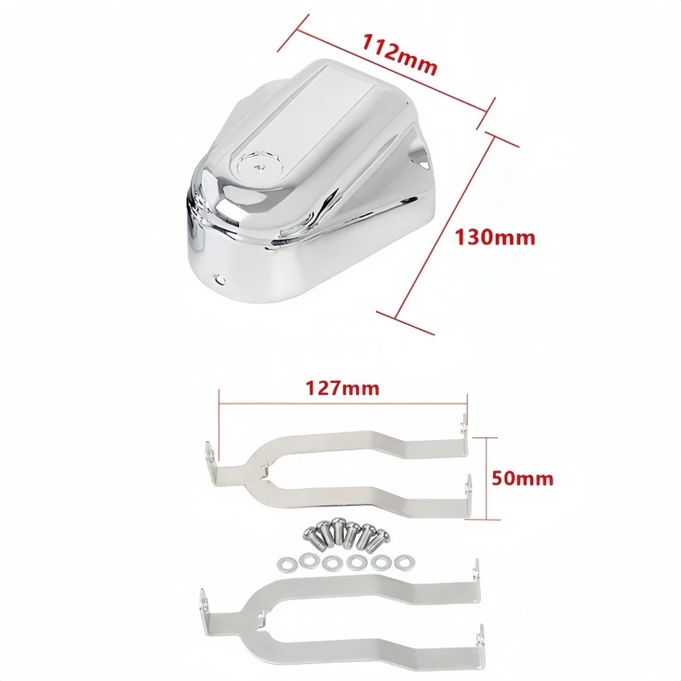 Rear Axle Cover Swingarm Caps For Harley Night Train FXSTB Blackline FXS Softail - Image 4 of 4
