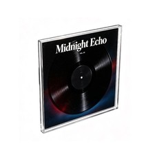 12" Acrylic Clear Vinyl Record CD Display Case Dust Cover Accessories Collection