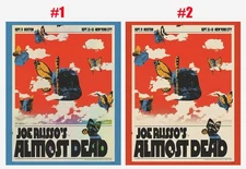 Joe Russo's Almost Dead September 11th 2025 Boston NYC Poster