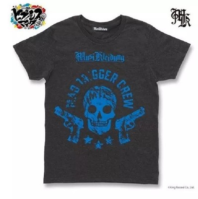 T-shirt (Character) MAD TRIGGER CREW T-shirt Heather Black L Size ''Hypnosismic