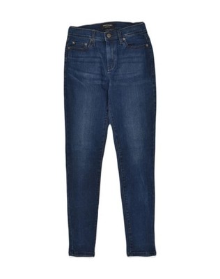 Banana Republic Damen High Rise Skinny Jeans US 2 XS W26 L28 Blau Baumwolle AG03
