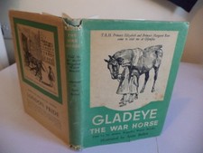 gladeye the war horse old vintage WW1 great war book walter brooke anne bullen