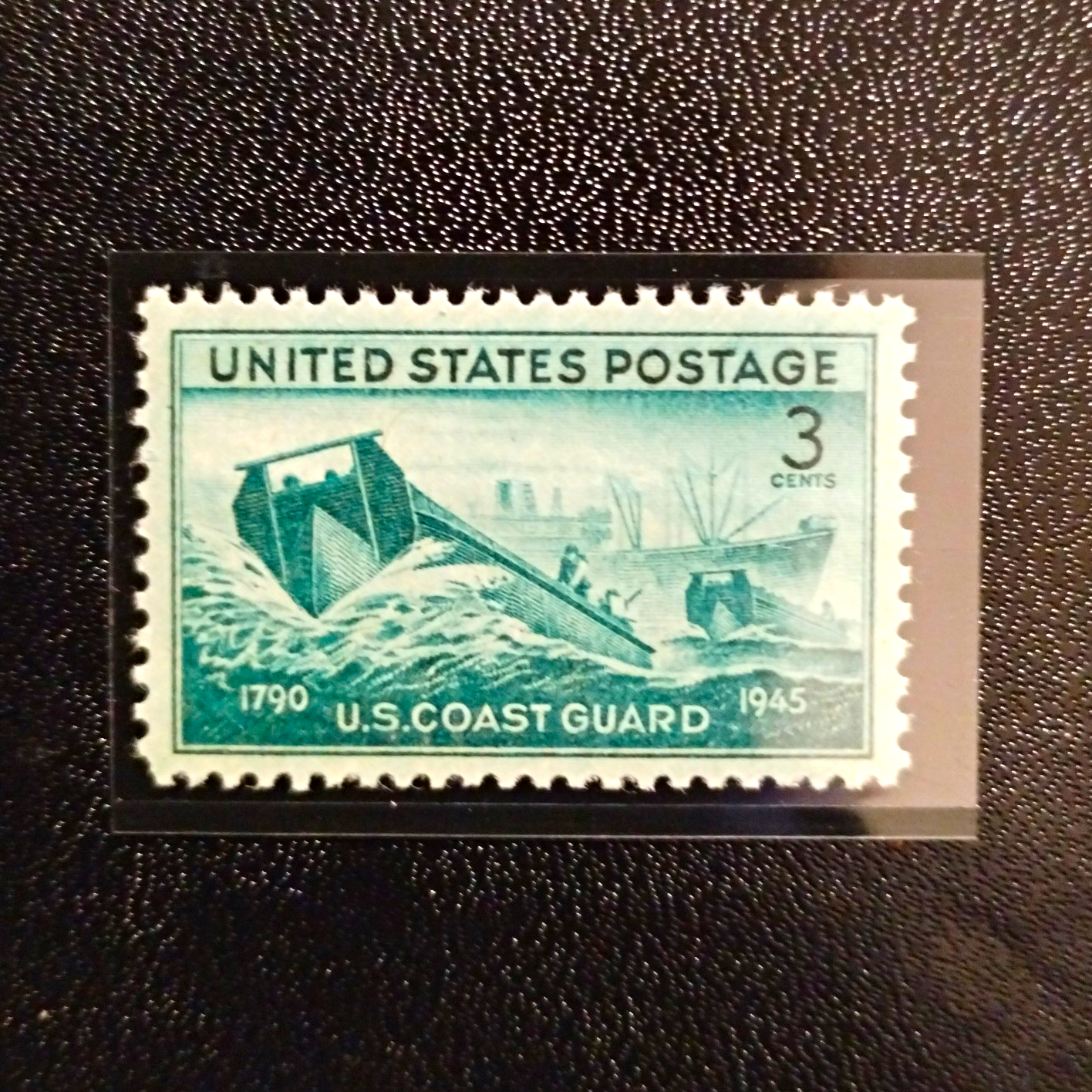 US Coast Guard 1790-1945 3c Postage Stamp, Green, 1941-Now (MNH)