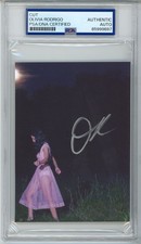 Olivia Rodrigo SIGNED You Seem Pretty Sad In Love CARD Autograph PSA DNA COA